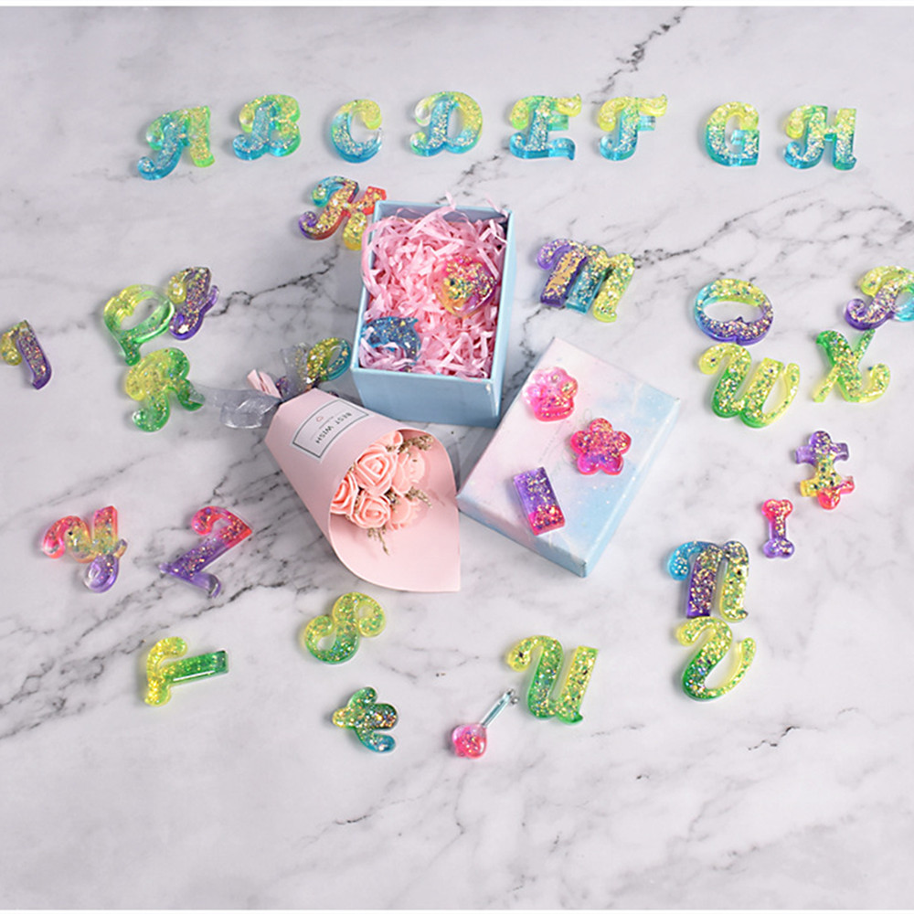 Alphabet Epoxy Resin Silicone  - огляд і ціна Serving Tray Mold