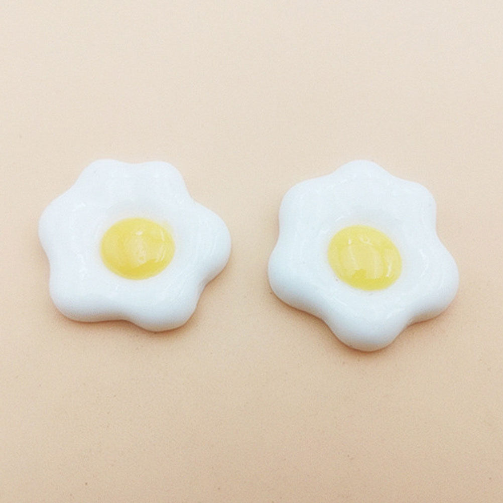 20Pcs Simulated Poached Egg Re - огляд і ціна Resin Craft Material