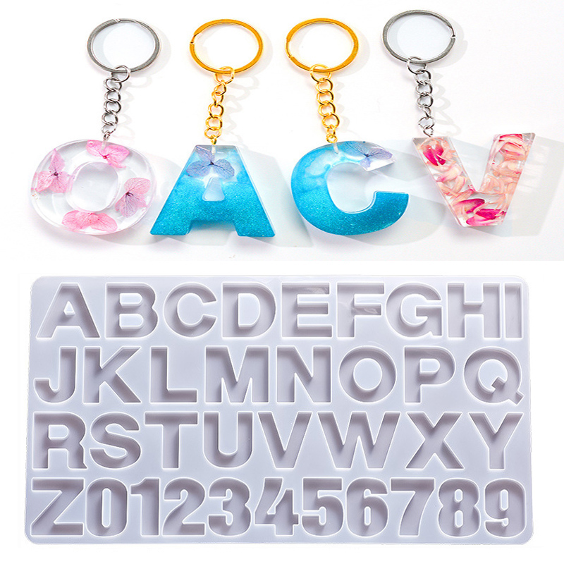 Alphabet Epoxy Resin Silicone  - огляд і ціна Serving Tray Mold