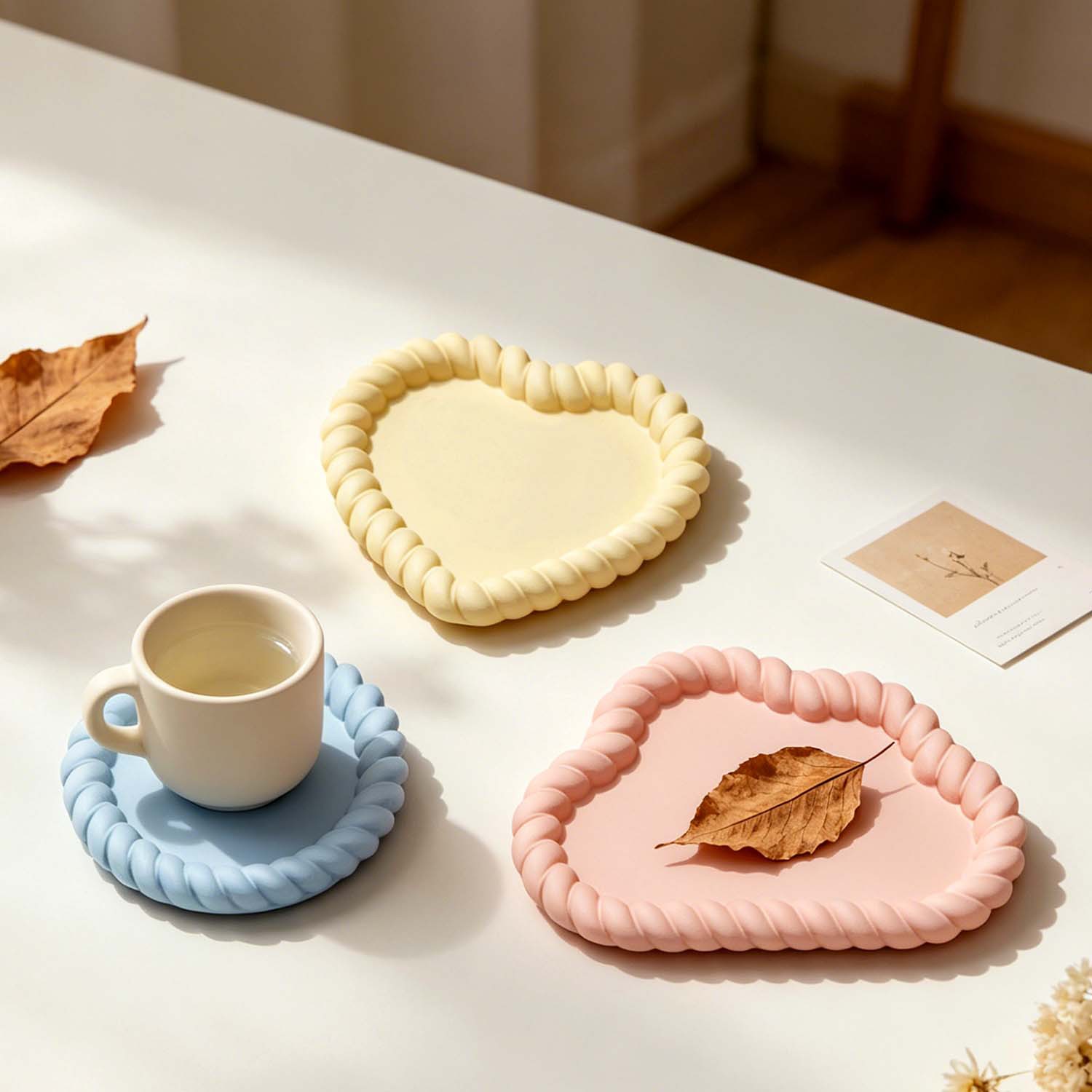 A variety of jute coaster sets - огляд і ціна Serving Tray Mold