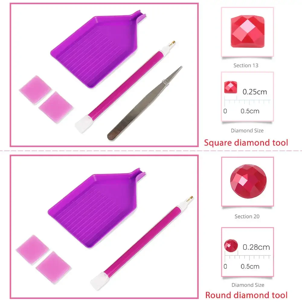 Momoart 5D DIY Diamond Mosaic  - огляд і ціна Resin Craft For Beginners